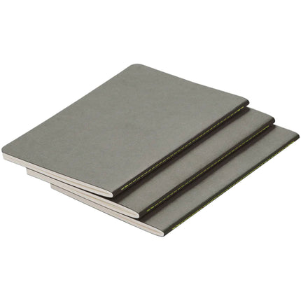 Lamy Softcover Booklets - 64 Pages with Elastic Band A5, Set of 3 | B5A5GREYBOOKLET ,