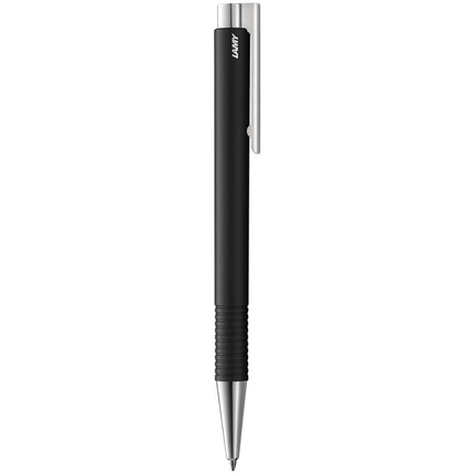 Lamy Ballpoint Pen - Logo M+ Matte Black Plastic Barrel with Chrome Trim | L204MBKBC ,