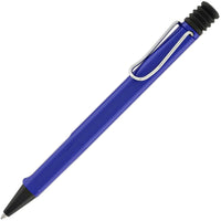 Lamy Ballpoint Pen - Safari Navy Blue Plastic Barrel with Chrome Trim Clip | L214BC ,