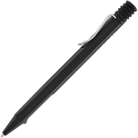 Lamy Ballpoint Pen - Safari Shiny Black Plastic Barrel with Chrome Clip | L219BKBC ,