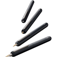 Lamy Fountain Pen - Dialog 3 Dual Use Lacquered Body, Black, Extra Fine | L74BKEF ,