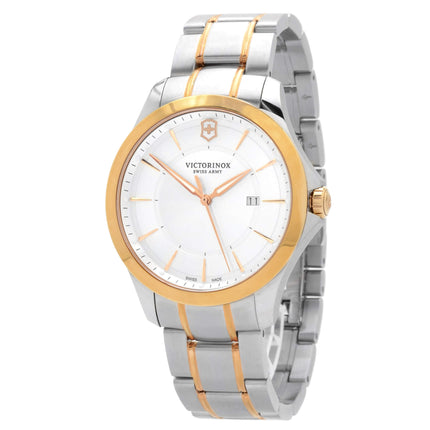 Victorinox Swiss Army Men's Watch - Alliance Rose Gold Bezel TT Bracelet | 241912 ,