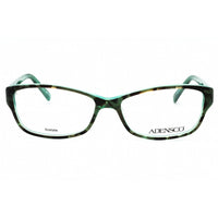 Adensco Women's Eyeglasses - Black Green Havana Cat Eye Shape Frame | AD 232 0EO3 00 ,