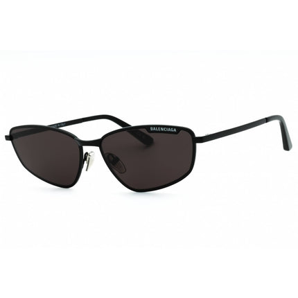 Balenciaga Unisex Sunglasses - Black Metal Cat Eye Shape Full Rim Frame | BB0277S 001 ,