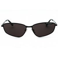Balenciaga Unisex Sunglasses - Black Metal Cat Eye Shape Full Rim Frame | BB0277S 001 ,