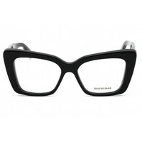 Balenciaga Women's Eyeglasses - Black Acetate Cat Eye Full Rim Frame | BB0297O 001 ,