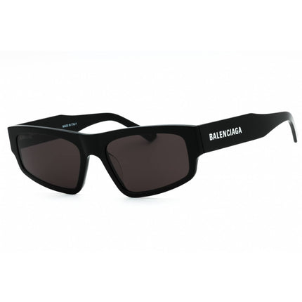 Balenciaga Unisex Sunglasses - Black Acetate Cat Eye Full Rim Frame | BB0305S 001 ,