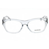 Balenciaga Unisex Eyeglasses - Grey Acetate Square Shape Full Rim Frame | BB0309O 005 ,
