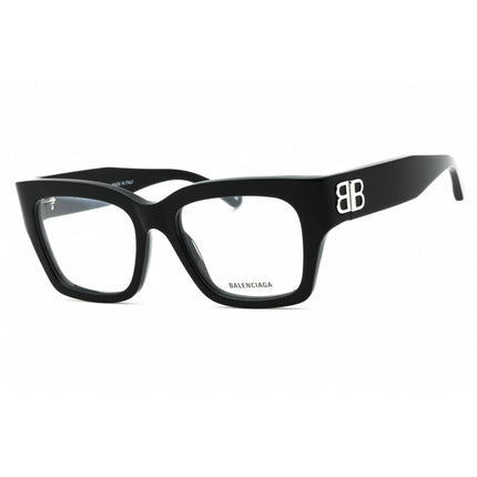 Balenciaga Women's Eyeglasses - Black Acetate Square Full Rim Frame | BB0325O 006 ,