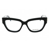 Balenciaga Women's Eyeglasses - Black Acetate Cat Eye Full Rim Frame | BB0326O 001 ,