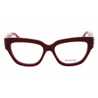 Balenciaga Women's Eyeglasses - Burgundy Acetate Cat Eye Full Rim Frame | BB0326O 004 ,