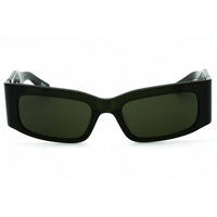 Balenciaga Unisex Sunglasses - Green Acetate Rectangular Full Rim Frame | BB0328S 006 ,