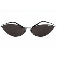 Balenciaga Unisex Sunglasses - Black Titanium Oval Shape Full Rim Frame | BB0350S 001 ,