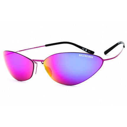 Balenciaga Unisex Sunglasses - Pink Titanium Oval Shape Full Rim Frame | BB0350S 003 ,