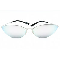 Balenciaga Unisex Sunglasses - Silver Titanium Oval Shape Full Rim Frame | BB0350S 004 ,
