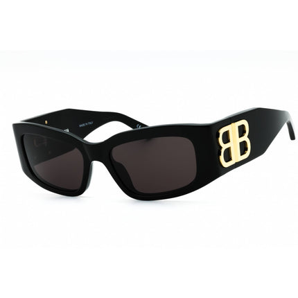 Balenciaga Women's Sunglasses - Black Acetate Cat Eye Full Rim Frame | BB0360S 005 ,