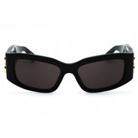 Balenciaga Women's Sunglasses - Black Acetate Cat Eye Full Rim Frame | BB0360S 005 ,