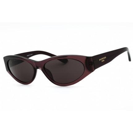 Balenciaga Women's Sunglasses - Violet Acetate Cat Eye Full Rim Frame | BB0367S 004 ,