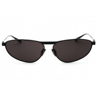 Balenciaga Unisex Sunglasses - Black Metal Oval Shape Full Rim Frame | BB0417S 001 ,