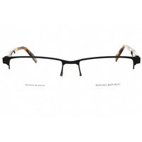 Banana Republic Men's Eyeglasses - Matte Black Metal Half Rim Frame | Antonio 0003 00 ,