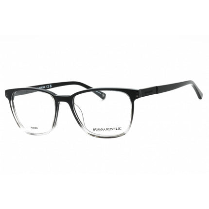 Banana Republic Men's Eyeglasses - Shaded Black Grey Square Frame | BR 114 0U76 00 ,