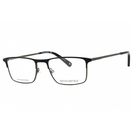 Banana Republic Men's Eyeglasses - Matte Black Ruthenium Metal Frame | BR 116 0TI7 00 ,