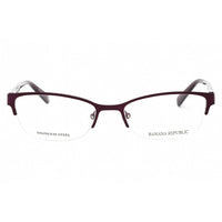 Banana Republic Women's Eyeglasses - Matte Violet Half Rim Frame | BR 200 01JZ 00 ,