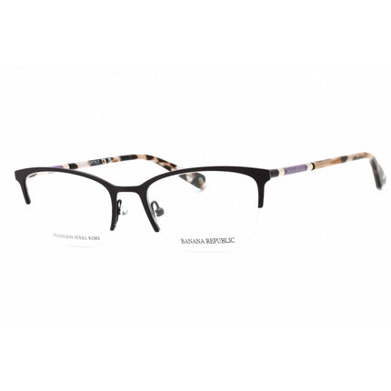 Banana Republic Women's Eyeglasses - Burgundy Wine Half Rim Frame | BR 226 0SK4 00 ,