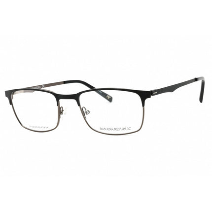 Banana Republic Men's Eyeglasses - Matte Black Metal Rectangular | EASTON/N 0003 00 ,