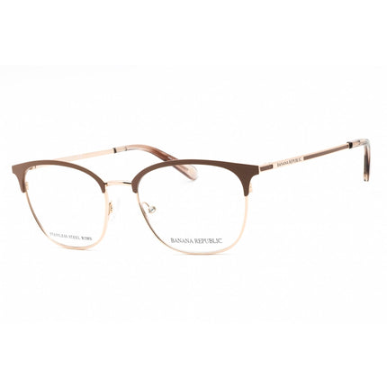 Banana Republic Women's Eyeglasses - Brown Metal Cat Eye Full Rim | ISADORA 009Q 00 ,