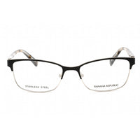 Banana Republic Women's Eyeglasses - Matte Black Metal Rectangular | Mabel 0003 00 ,