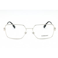 Burberry Men's Eyeglasses - Silver Metal Square Shape Full Rim Frame | 0BE1380 1005 ,