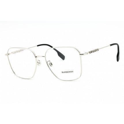 Burberry Women's Eyeglasses - Silver Metal Square Shape Full Rim Frame | 0BE1382D 1005 ,