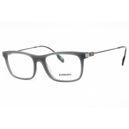 Burberry Men's Eyeglasses - Grey Plastic Rectangular Full Rim Frame | 0BE2384 4091 ,