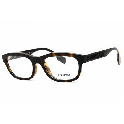 Burberry Men's Eyeglasses - Dark Havana Plastic Rectangular Full Rim | 0BE2385U 3002 ,