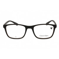 Calvin Klein Men's Eyeglasses - Matte Crystal Brown Square Shape Frame | CK19571 210 ,