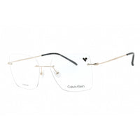 Calvin Klein Unisex Eyeglasses - Black Titanium Square Rimless Frame | CK22125TC 001 ,