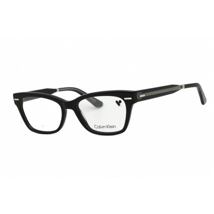 Calvin Klein Women's Eyeglasses - Black Acetate Cat Eye Full Rim Frame | CK23512 001 ,