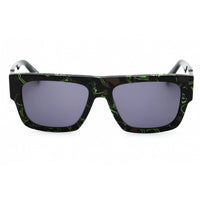 Calvin Klein Jeans Men's Sunglasses - Black/Party Green Full Rim Frame | CKJ23654S 079 ,