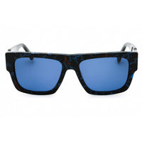 Calvin Klein Jeans Men's Sunglasses - Blue/Brown Acetate Square Frame | CKJ23654S 400 ,