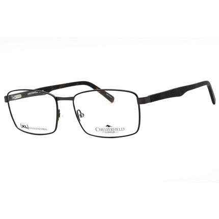 Chesterfield Men's Eyeglasses - Havana Grey Metal Rectangular Frame | CH 93XL 0AB8 00 ,