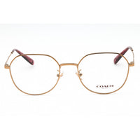 Coach Women's Eyeglasses - Rose Gold Metal Phantos Full Rim Frame | 0HC5125D 9331 ,