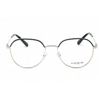 Coach Women's Eyeglasses - Silver/Navy Metal Phantos Full Rim Frame | 0HC5164D 9001 ,