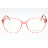 Coach Women's Eyeglasses - Milky Pink Plastic Phantos Full Rim Frame | 0HC6209F 5743 ,
