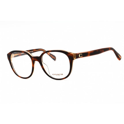 Coach Women's Eyeglasses - Tortoise Plastic Phantos Full Rim Frame | 0HC6209U 5744 ,