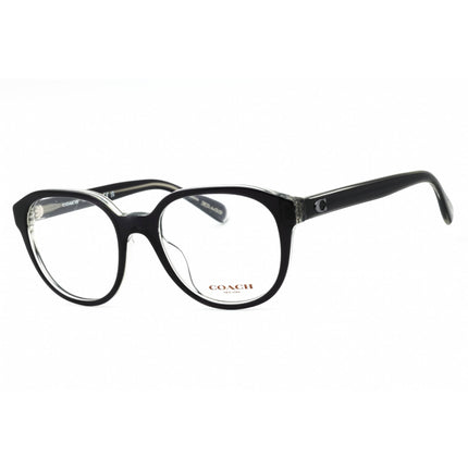 Coach Women's Eyeglasses - Transparent Dark Grey Phantos Shape Frame | 0HC6209U 5745 ,