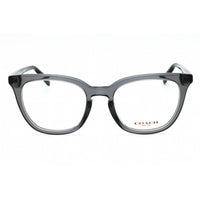 Coach Women's Eyeglasses - Transparent Grey Plastic Cat Eye Full Rim | 0HC6222U 5785 ,