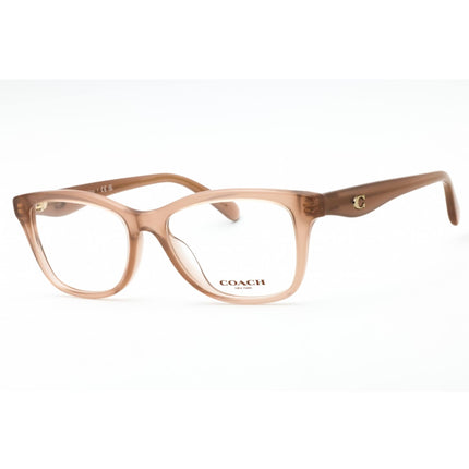 Coach Women's Eyeglasses - Transparent Pearly Light Brown Plastic | 0HC6231U 5808 ,