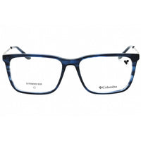 Columbia Men's Eyeglasses - Navy Horn Acetate Square Shape Full Rim Frame | C8042 424 ,