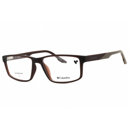 Columbia Men's Eyeglasses - Matte Brown Crystal Rectangular Shape Frame | C8044 210 ,